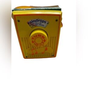 Fisher Price Vintage 1972 Music Box Pocket Radio